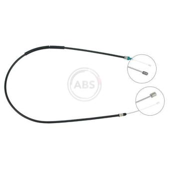 Tirette à câble, frein de stationnement A.B.S.