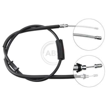 Tirette à câble, frein de stationnement A.B.S.