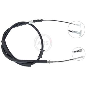 Tirette à câble, frein de stationnement A.B.S.