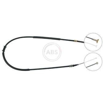 Tirette à câble, frein de stationnement A.B.S.