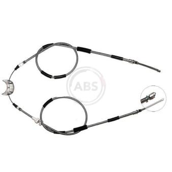 Tirette à câble, frein de stationnement A.B.S.