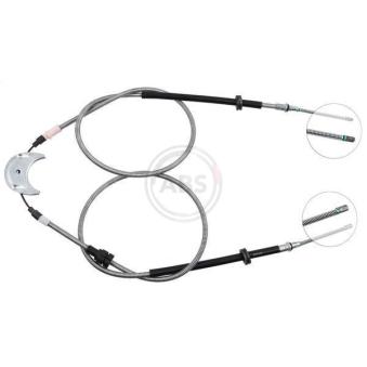 Tirette à câble, frein de stationnement A.B.S.