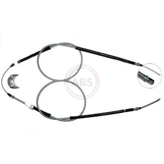 Tirette à câble, frein de stationnement A.B.S.