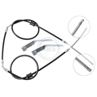 Tirette à câble, frein de stationnement A.B.S.