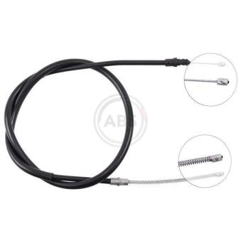 Tirette à câble, frein de stationnement A.B.S. K11036