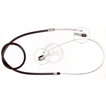 Tirette à câble, frein de stationnement A.B.S.