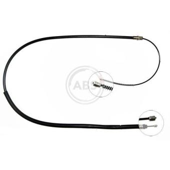 Tirette à câble, frein de stationnement A.B.S.