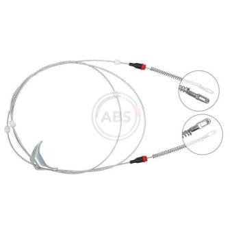 Tirette à câble, frein de stationnement A.B.S.