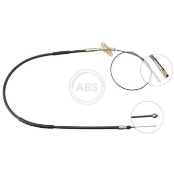 Tirette à câble, frein de stationnement A.B.S.
