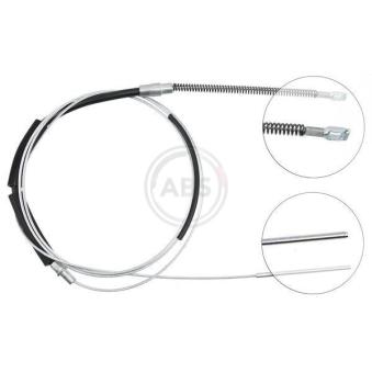 Tirette à câble, frein de stationnement A.B.S.