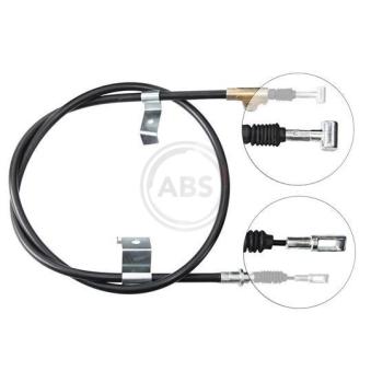 Tirette à câble, frein de stationnement A.B.S.