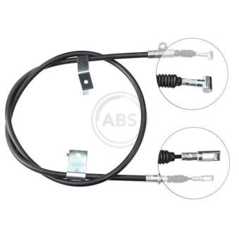 Tirette à câble, frein de stationnement A.B.S.