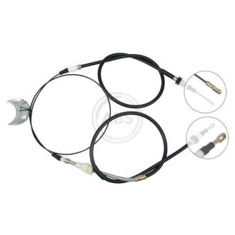 Tirette à câble, frein de stationnement A.B.S.