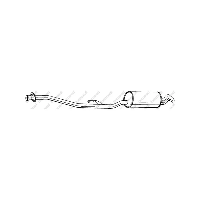 Silencieux arrière BOSAL 291-059