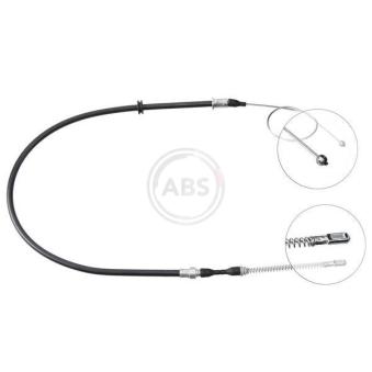 Tirette à câble, frein de stationnement A.B.S.