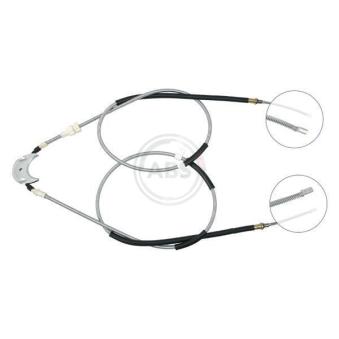 Tirette à câble, frein de stationnement A.B.S.