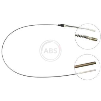 Tirette à câble, frein de stationnement A.B.S.