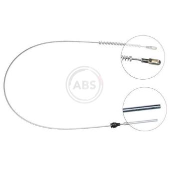 Tirette à câble, frein de stationnement A.B.S.