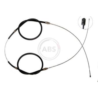 Tirette à câble, frein de stationnement A.B.S.