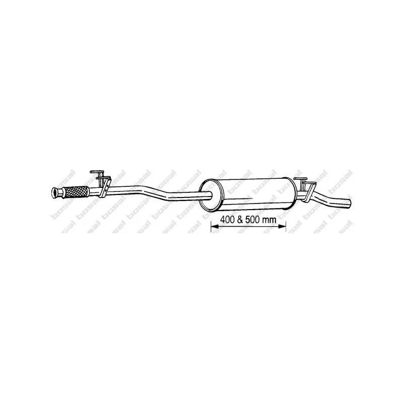 Silencieux central BOSAL 291-069