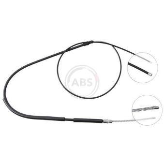 Tirette à câble, frein de stationnement A.B.S.