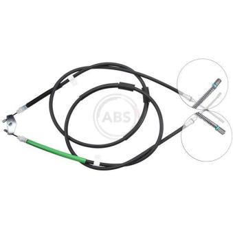 Tirette à câble, frein de stationnement A.B.S. K12405