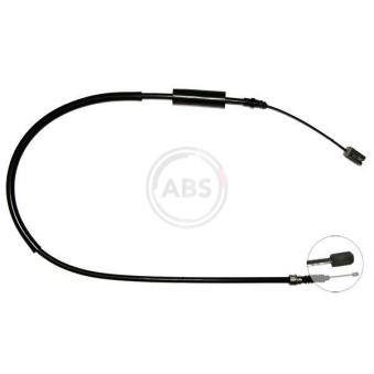 Tirette à câble, frein de stationnement A.B.S.