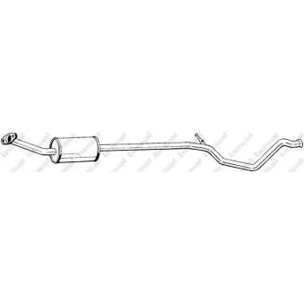 Silencieux central BOSAL 291-079