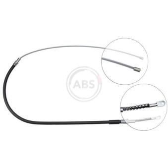 Tirette à câble, frein de stationnement A.B.S.