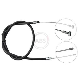 Tirette à câble, frein de stationnement A.B.S.