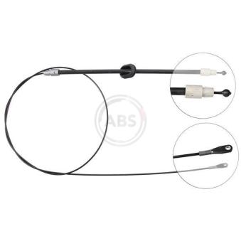 Tirette à câble, frein de stationnement A.B.S.
