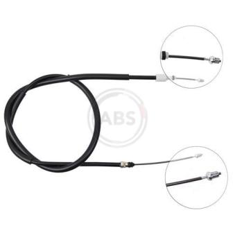 Tirette à câble, frein de stationnement A.B.S.