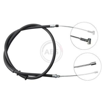 Tirette à câble, frein de stationnement A.B.S.