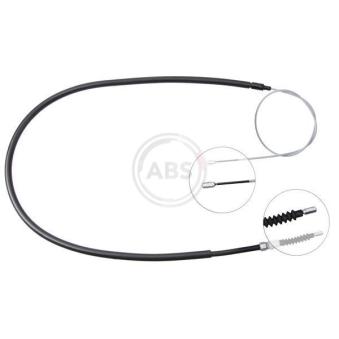 Tirette à câble, frein de stationnement A.B.S.