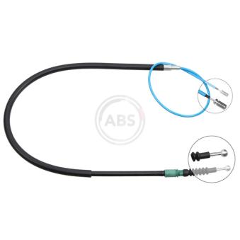 Tirette à câble, frein de stationnement A.B.S.
