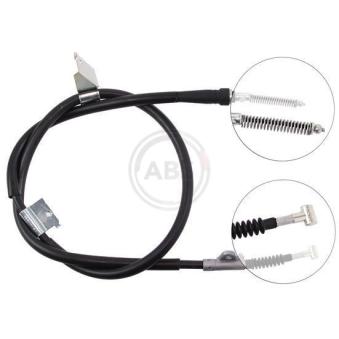 Tirette à câble, frein de stationnement A.B.S.