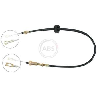 Tirette à câble, frein de stationnement A.B.S.