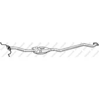 Silencieux central BOSAL
