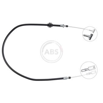 Tirette à câble, frein de stationnement A.B.S.