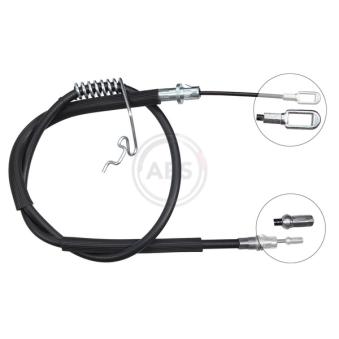 Tirette à câble, frein de stationnement A.B.S.