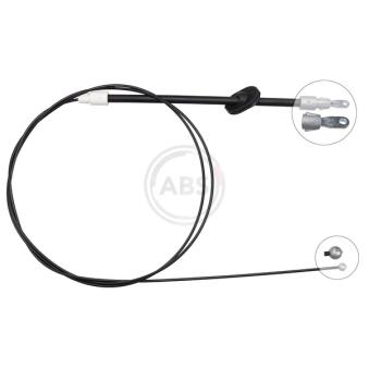 Tirette à câble, frein de stationnement A.B.S.