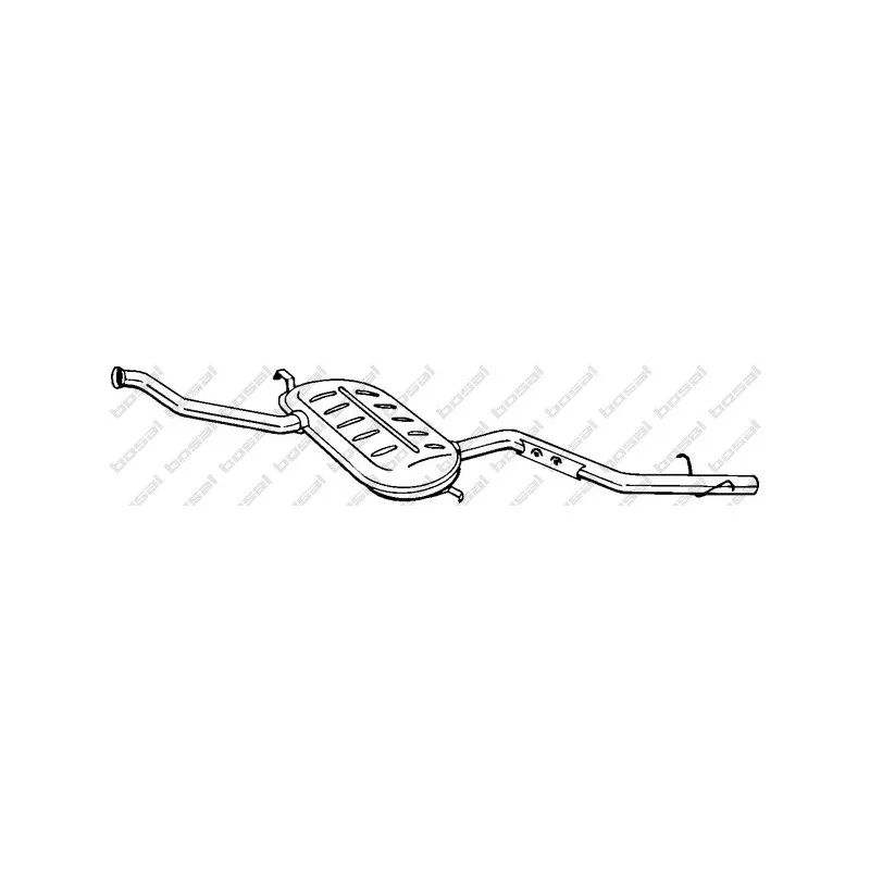 Silencieux arrière BOSAL 291-221
