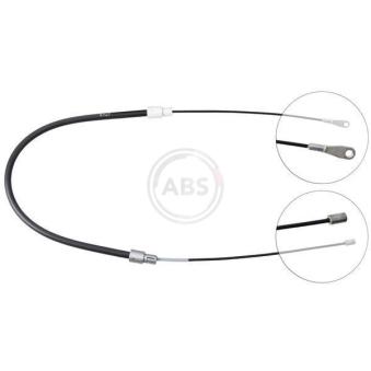 Tirette à câble, frein de stationnement A.B.S.