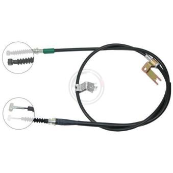 Tirette à câble, frein de stationnement A.B.S.