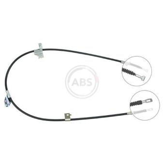 Tirette à câble, frein de stationnement A.B.S.