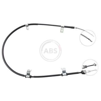 Tirette à câble, frein de stationnement A.B.S.