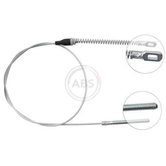 Tirette à câble, frein de stationnement A.B.S.