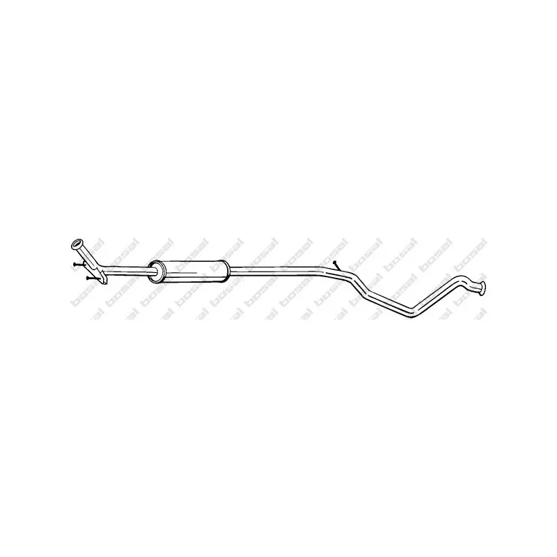 Silencieux central BOSAL 291-509