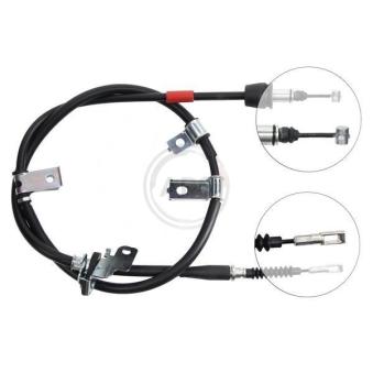 Tirette à câble, frein de stationnement A.B.S.