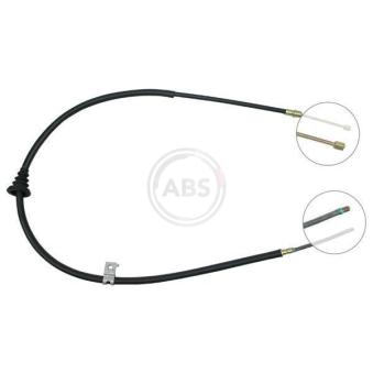 Tirette à câble, frein de stationnement A.B.S.